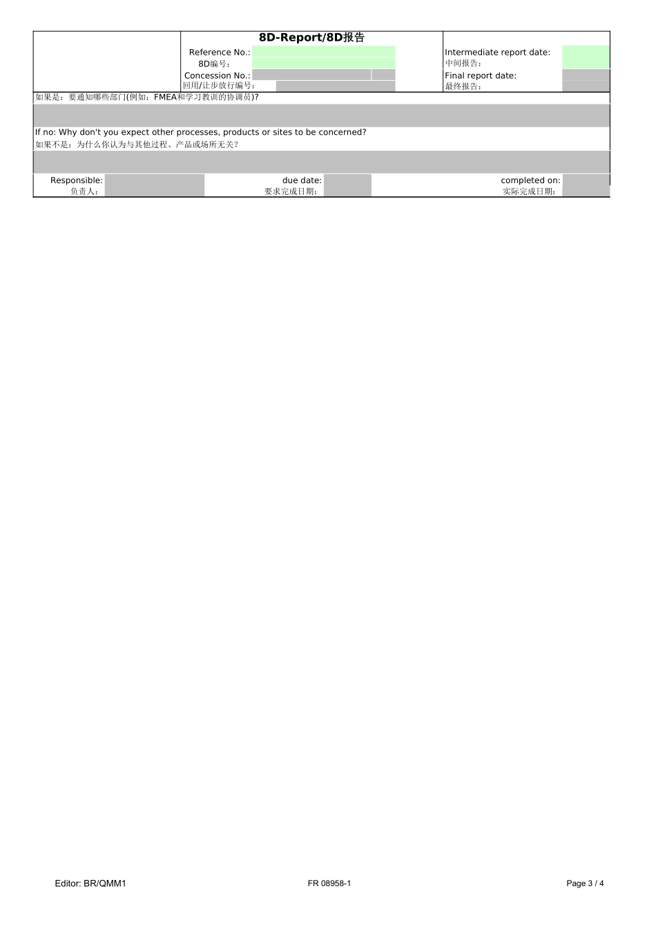 8D Report 中英文对照模板.xls_第3页