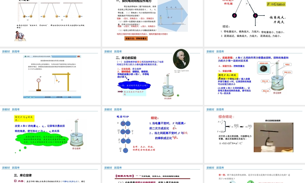 9.2 库仑定律（课件）.pptx