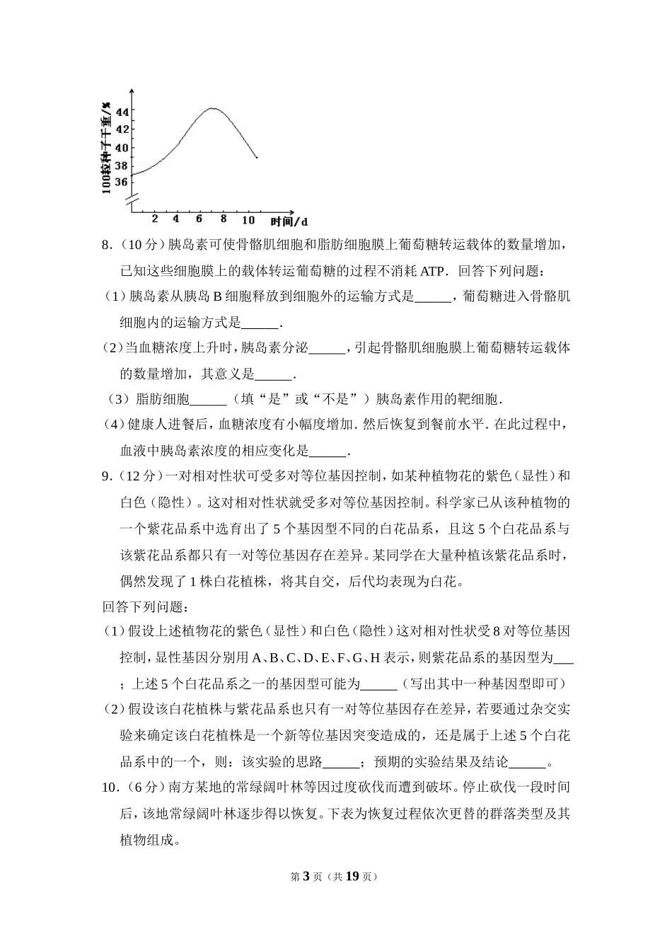 2013年全国统一高考生物试卷（新课标ⅰ）（含解析版）(1).doc_第3页