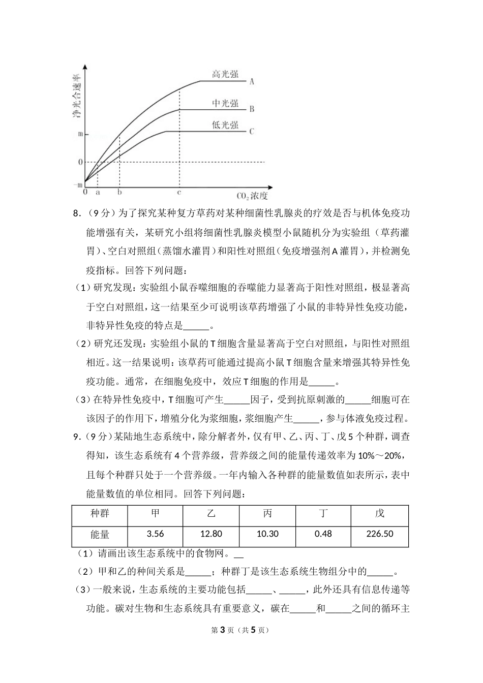 2014年全国统一高考生物试卷（新课标ⅱ）（原卷版）(1).doc_第3页