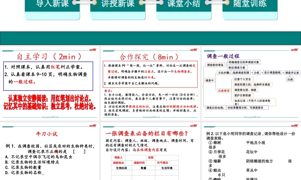 2.第二节调查周边环境中的生物.ppt
