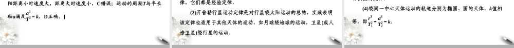 19-20 第7章 1．行星的运动.ppt