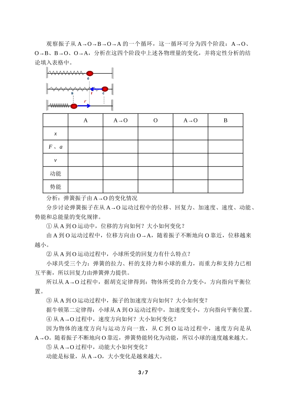 (教案)简谐运动的回复力和能量.docx_第3页