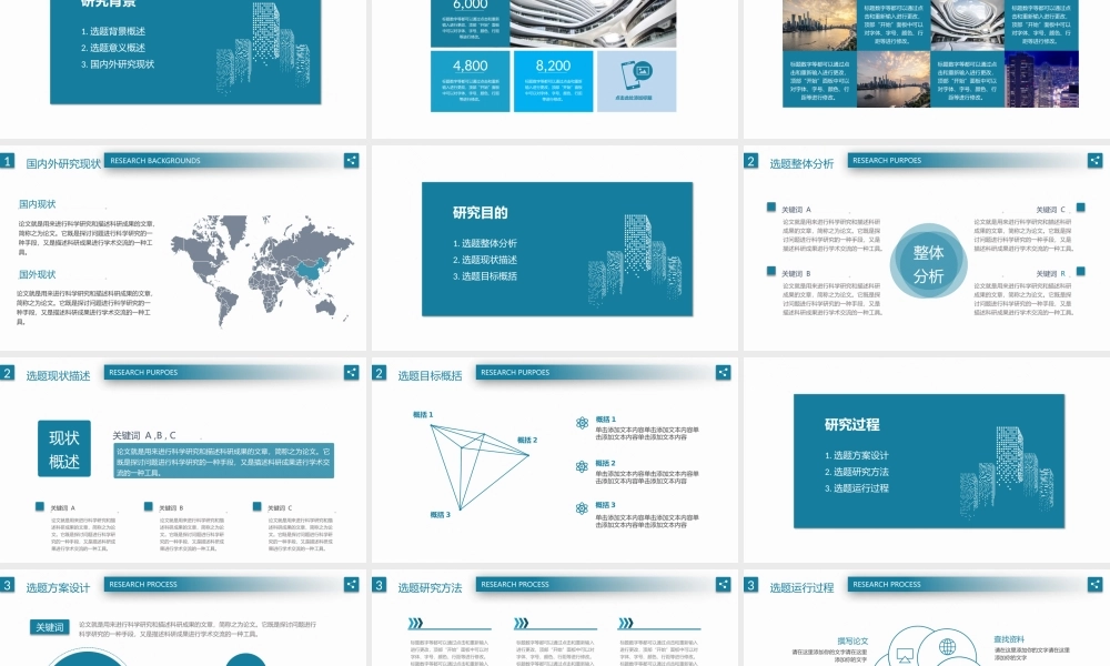 【毕业答辩】简洁时尚学术风模板（送图表）(1)(1).pptx