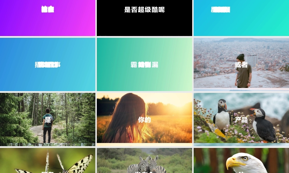 【模板23】图文快闪模板.pptx