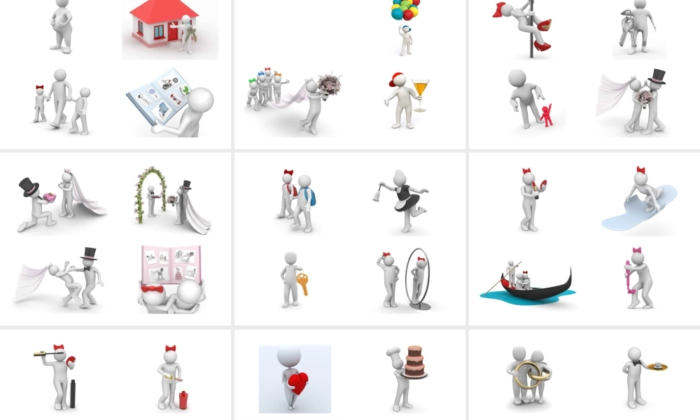 3D小人—婚姻爱情系列.ppt