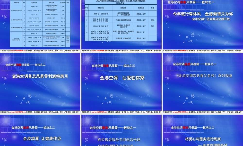 金港空调整合推广攻略.ppt