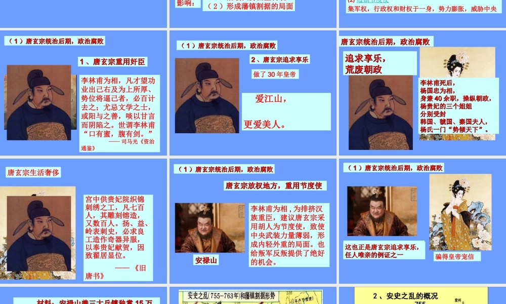 4：第5课 安史之乱与唐朝衰亡（共31张PPT）.ppt