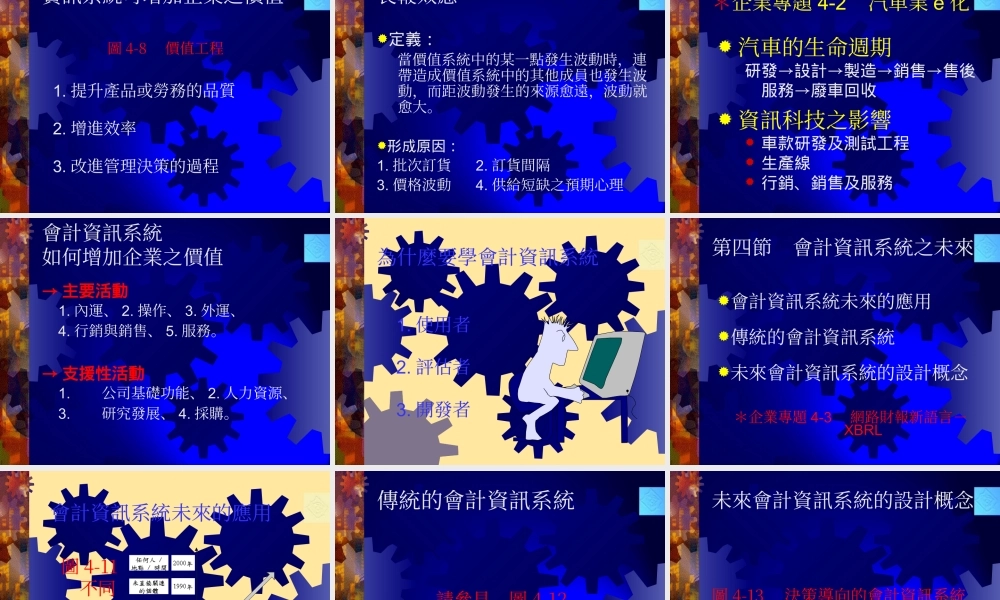 会计资讯系统概说.ppt