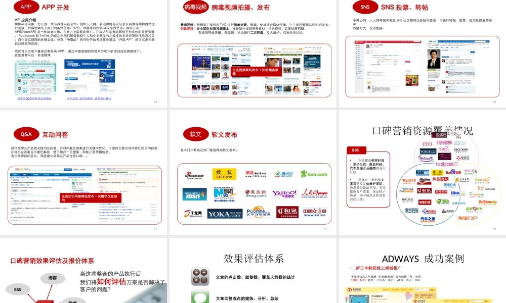 基于互联网口碑营销概述.ppt