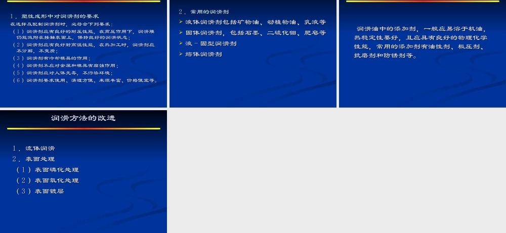 金属塑性加工的摩擦与润滑.ppt