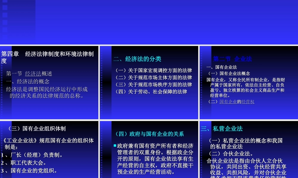 经济和环境法律制度.ppt