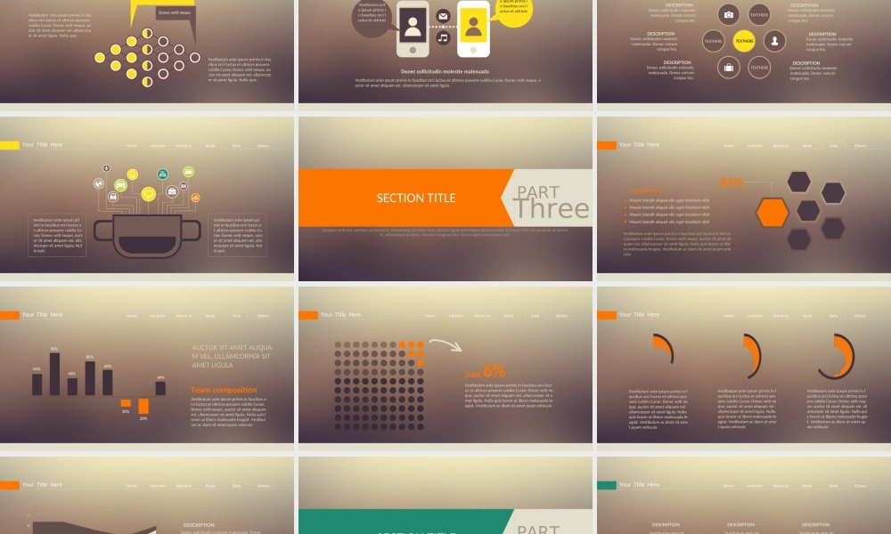 亮亮图文W028文艺唯美静态模版.ppt