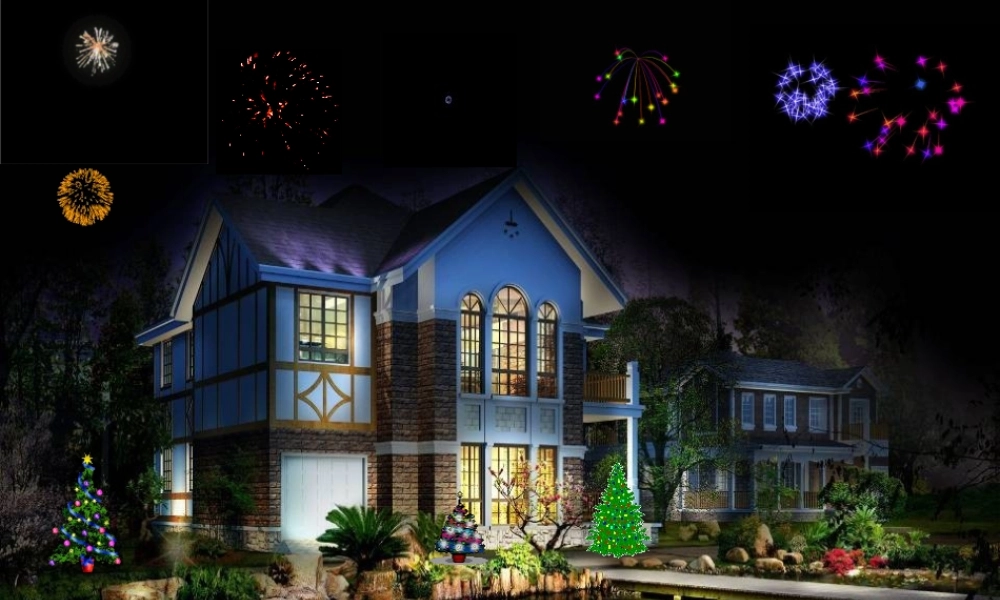 2013圣诞节新年精美ppt模板动画.ppt