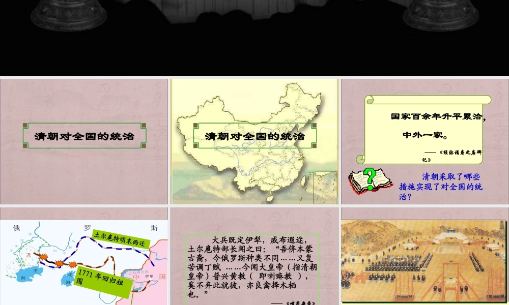 2：第18课 统一多民族国家的巩固和发展（共37张PPT）.ppt