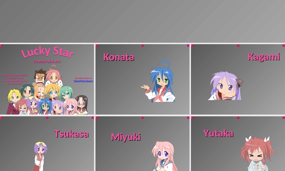 精品PPT模板LuckyStarArt.ppt