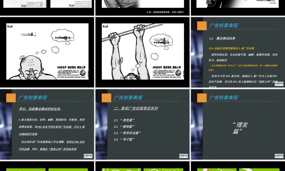 蓝创提案标准模本之四（广告创意表现）.ppt