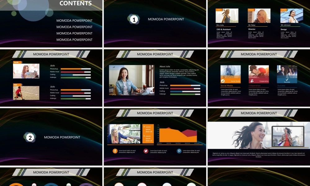 亮亮图文W022文艺唯美静态模版.pptx