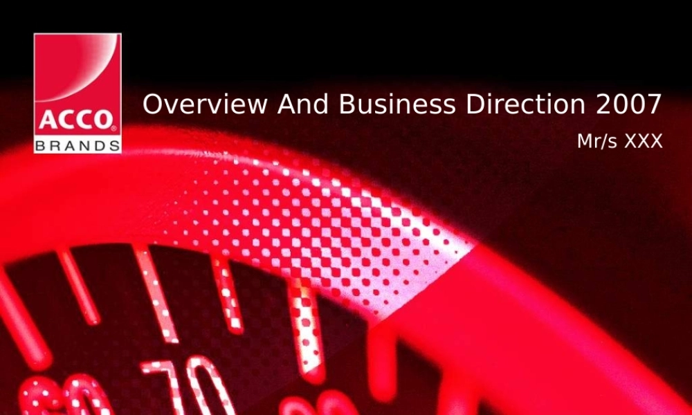 Conference Sample Slides .ppt