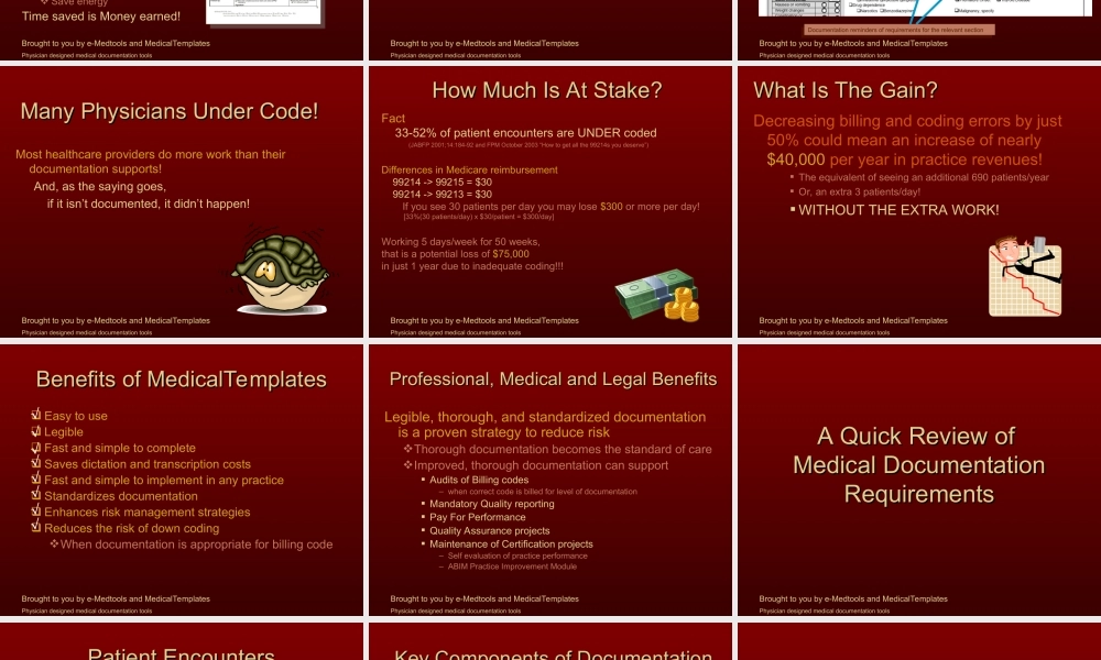 medicaltemplates-making-medical-documentation-simple-and-painless-1220325153483463-8.ppt