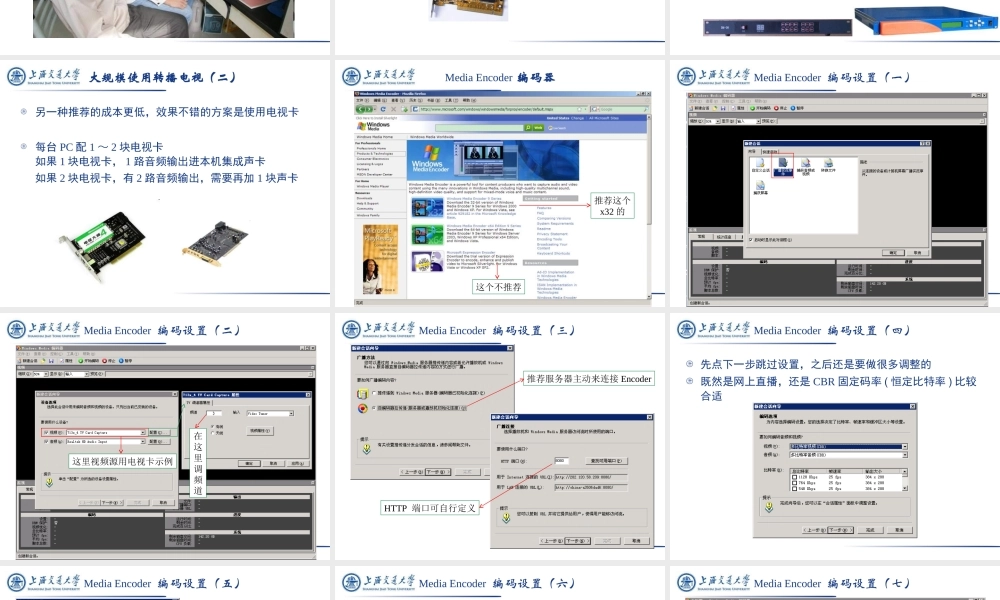 Windows Media 网络直播 (青苹果).ppt