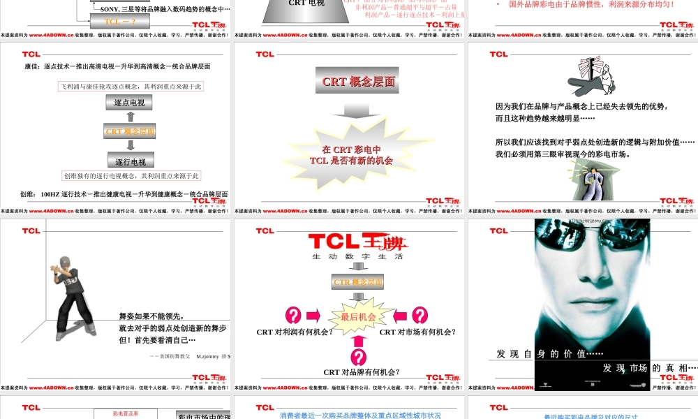TCL网络电视战略推广规划及品牌概念更新策略.ppt