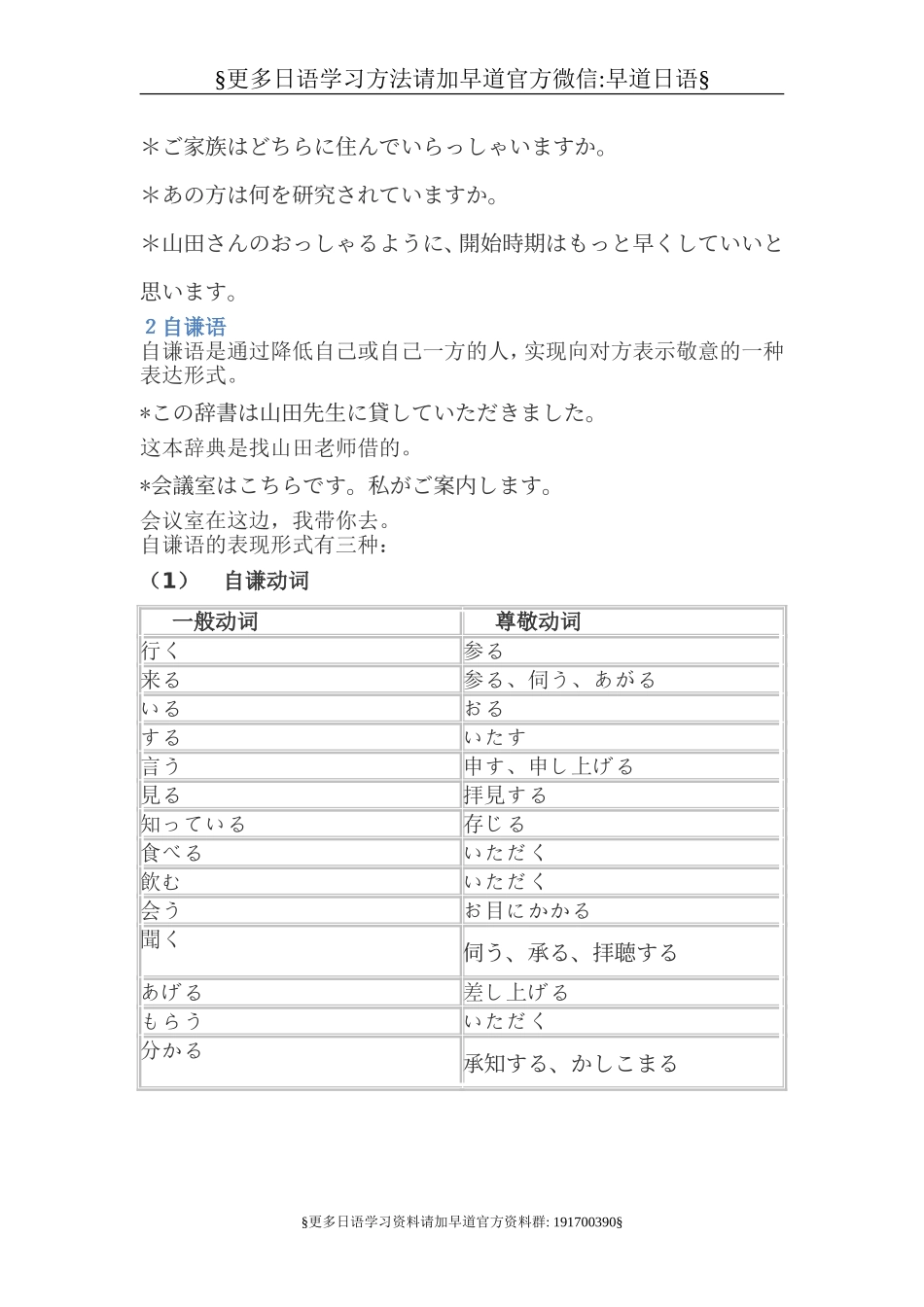 日语敬语总结(清晰_明了).doc_第3页