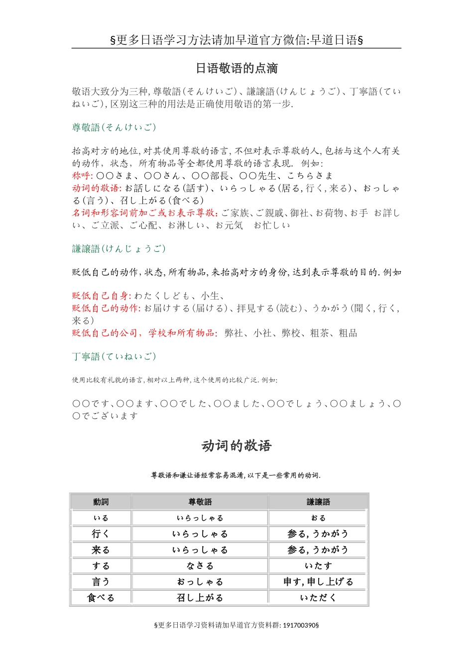 日语敬语的点滴.doc_第1页