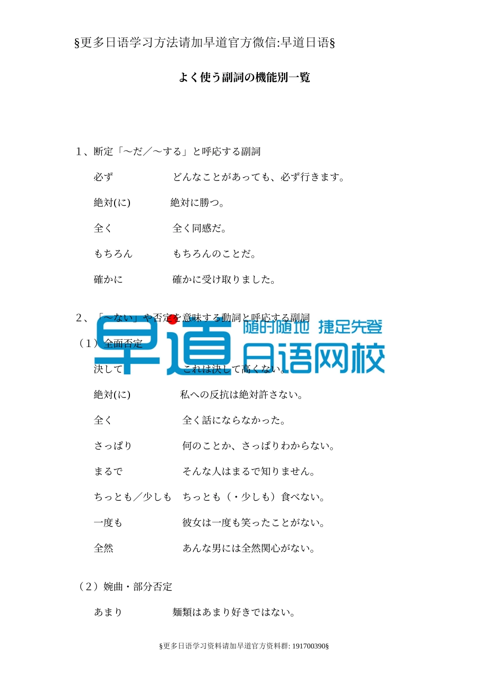 常用副词用法.doc_第1页