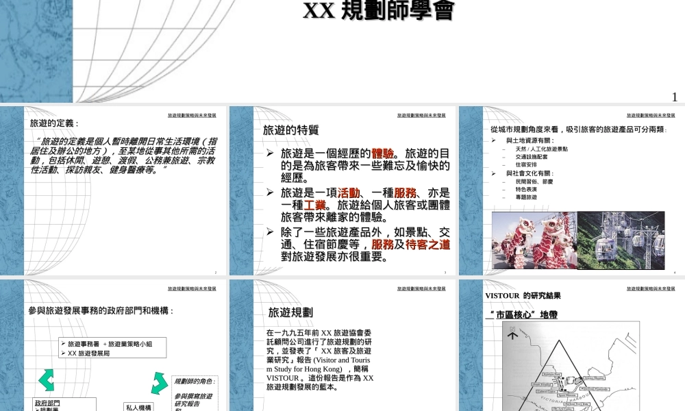 旅游规划策略与未来发展.ppt