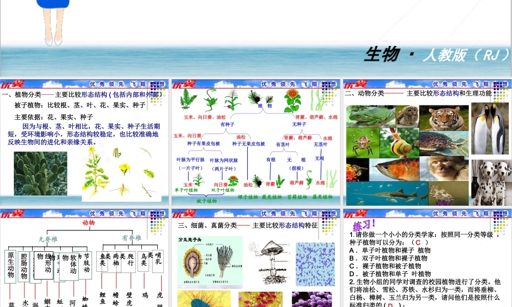 1.第一节尝试对生物进行分类.ppt