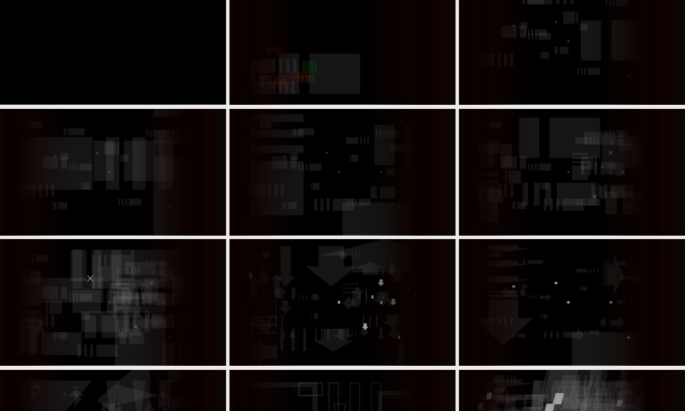 【编号11】纯ppt绘制快闪几何图形动感3D立体视觉特效动画ppt模板.pptx