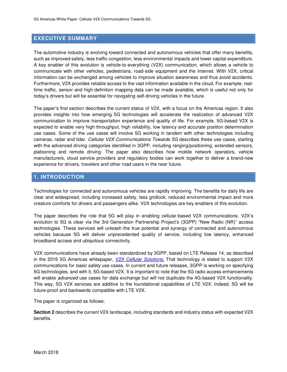 2018_5G_Americas_White_Paper_Cellular_V2X_Communications_Towards_5G__Final_for_Distribution.pdf_第3页