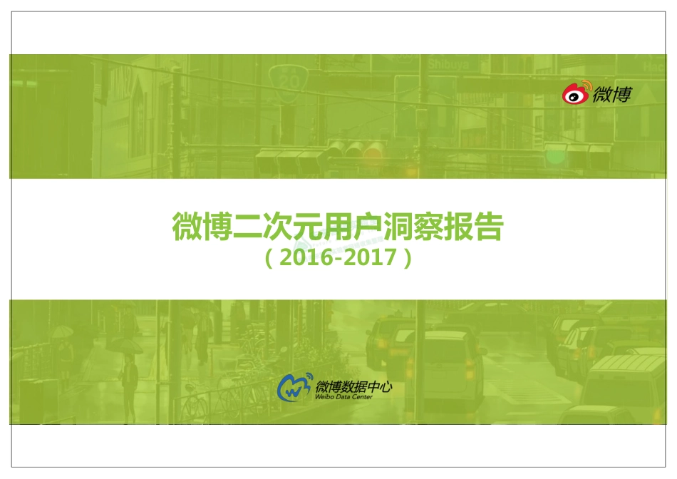 2017微博二次元用户洞察报告.pdf_第1页