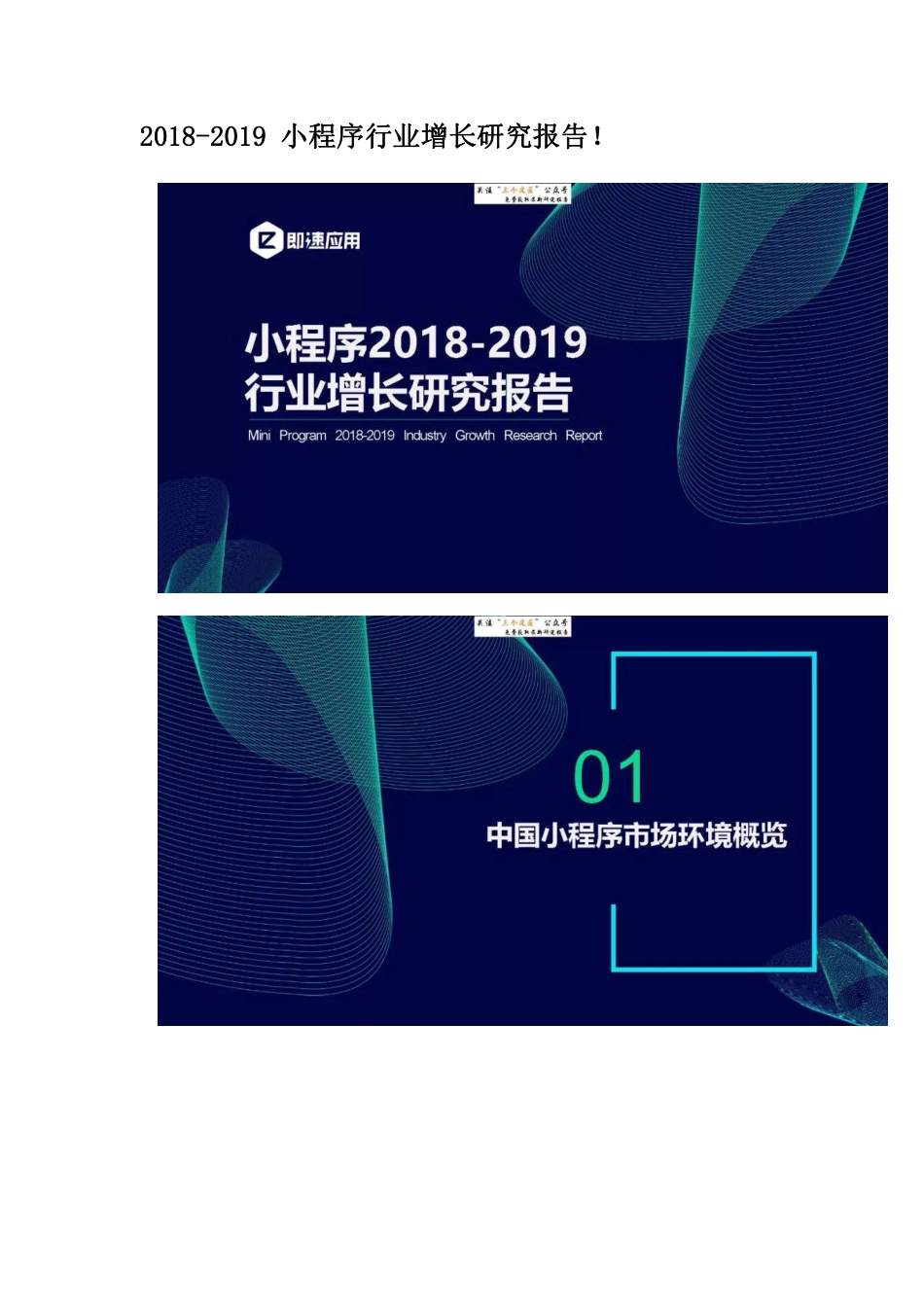 2018-2019小程序报告.pdf_第1页