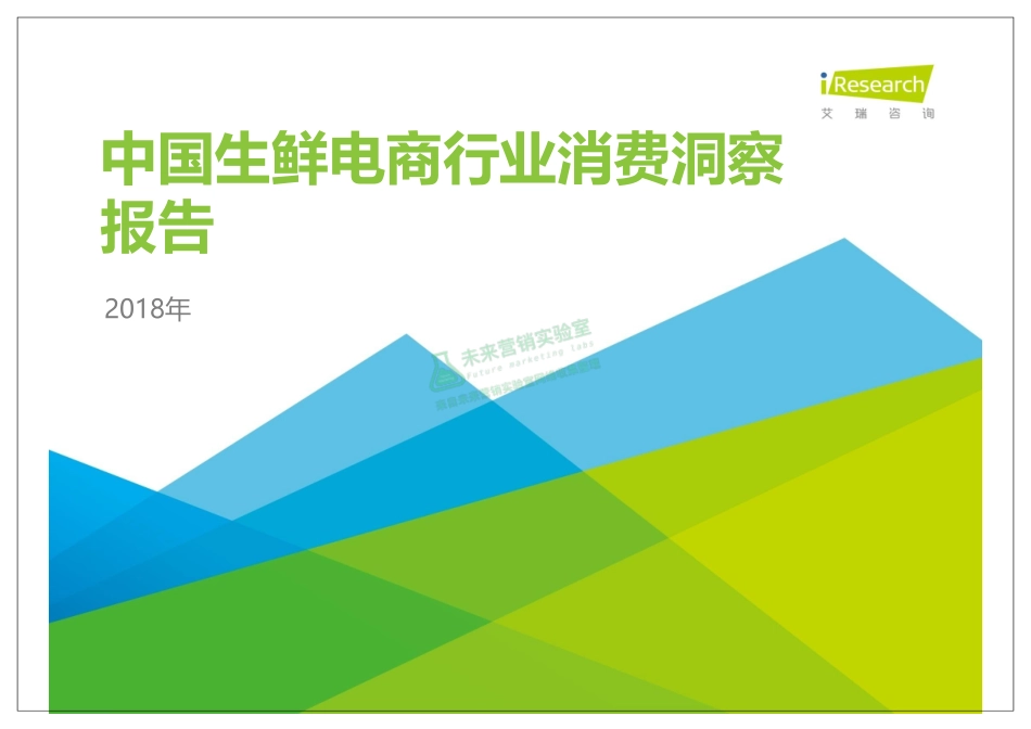 2018年中国生鲜电商行业消费洞察报告.pdf_第1页