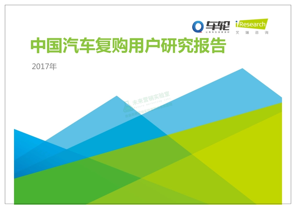 2017年中国汽车复购用户研究报告.pdf_第1页