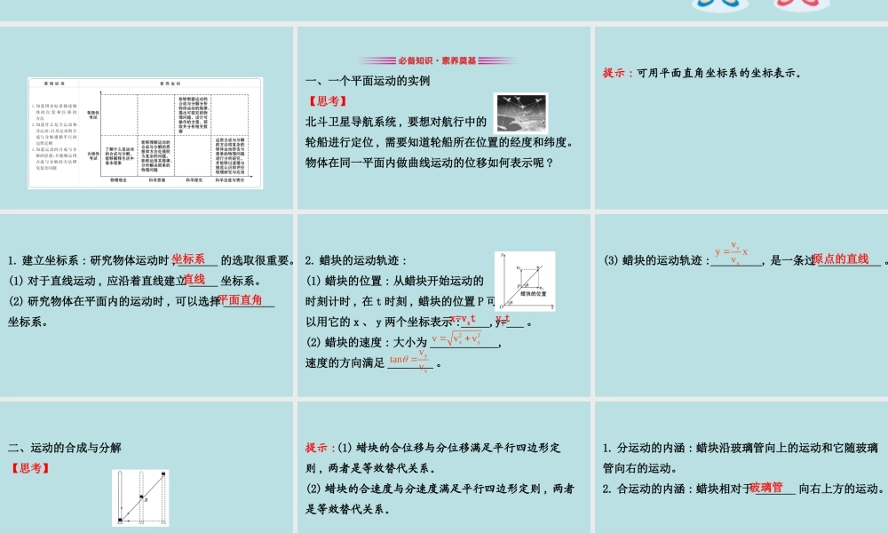 《2 运动的合成与分解》(2).ppt