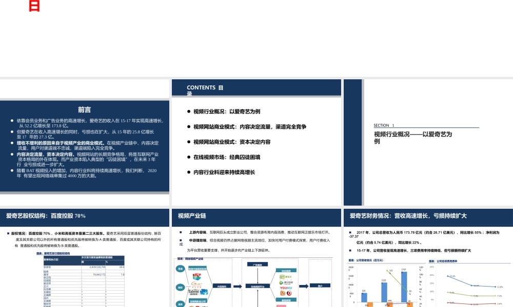 2018年视频行业深度研究报告(36页)PPT.pptx