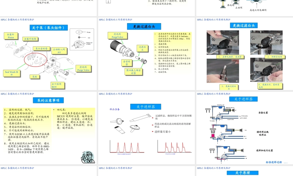 Agilent_1260_HPLC_工作原理及简单操作.ppt