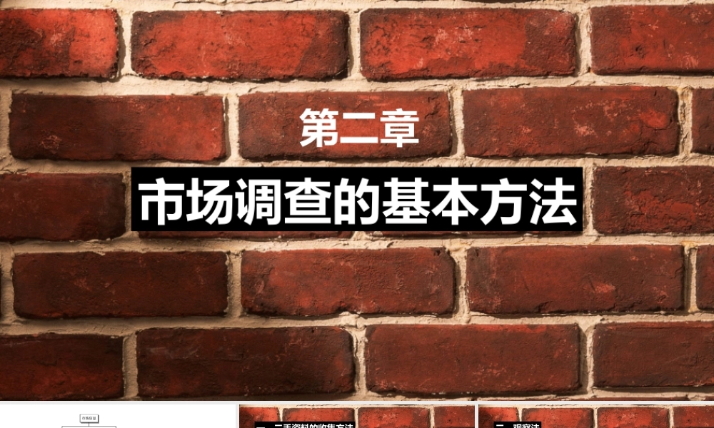 P06市场调查的基本方法 可直接上课用（静态）(1).ppt