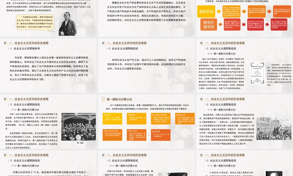 原理（21版）：第六章社会主义的发展及其规律.pptx