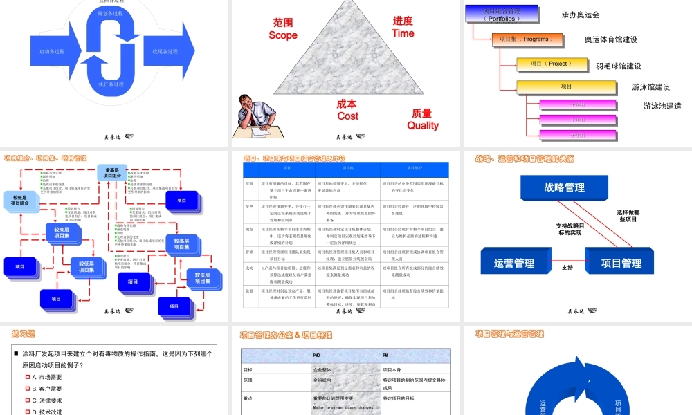 PMP_PMBOK图解项目管理(2016完整版)-吴永达.ppt