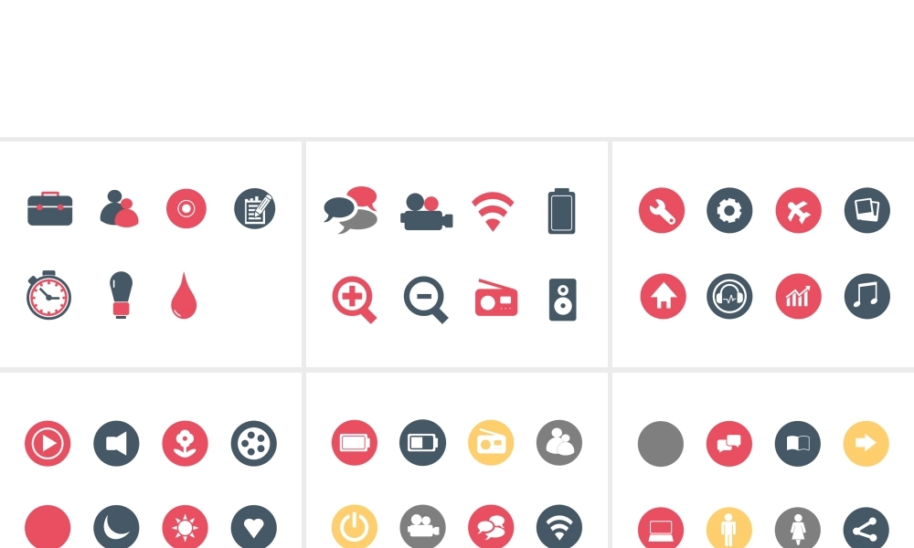 PPT自绘图标大集合 .ppt