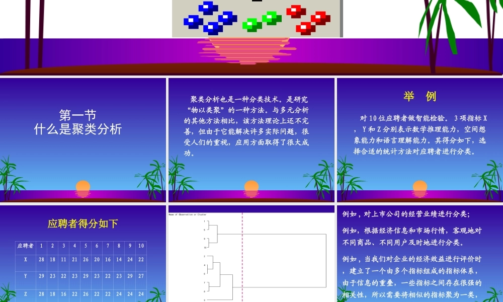 多元统计分析课件(聚类分析).ppt