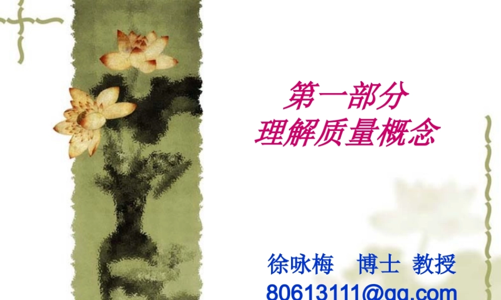 第一部分理解质量概念20190518.pptx