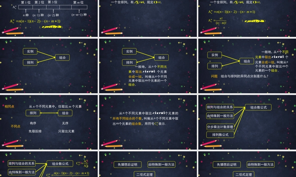 0609高二数学（选修-人教A版）-计数原理全章总结-2PPT(1).pptx