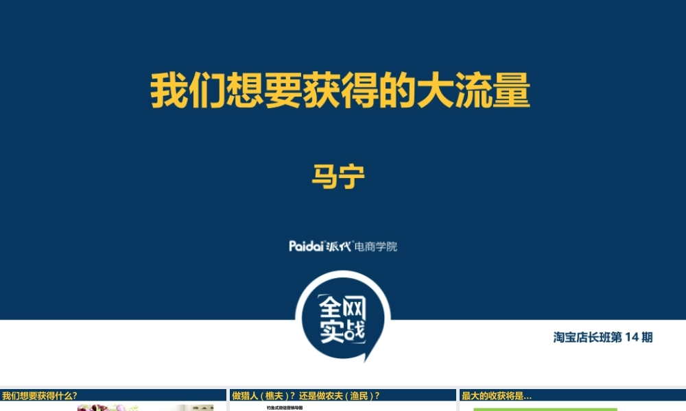 1马宁《大流量》.pptx