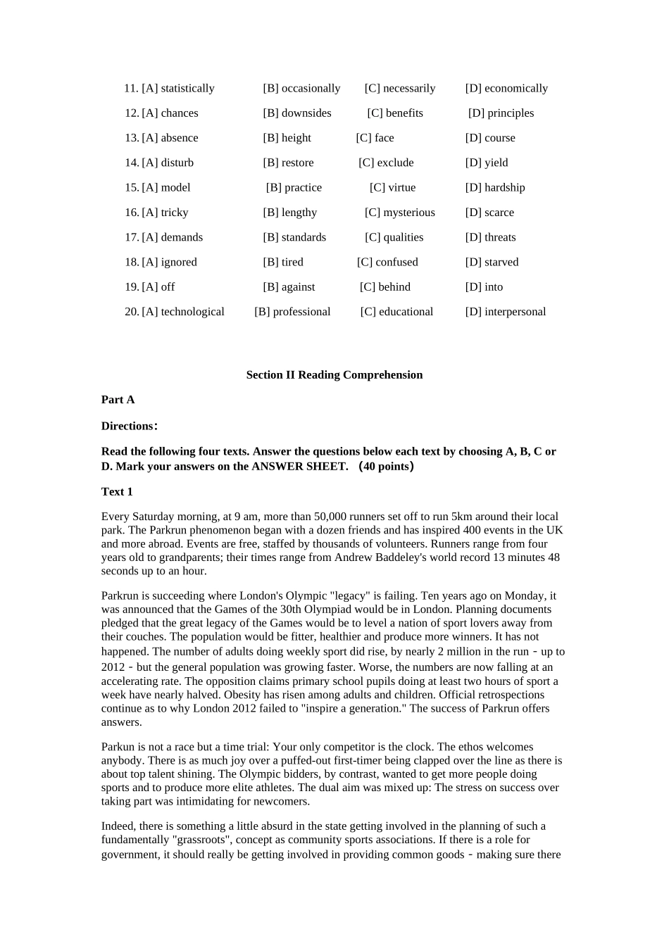 2005-2017考研英语二真题（打印版）.docx_第2页