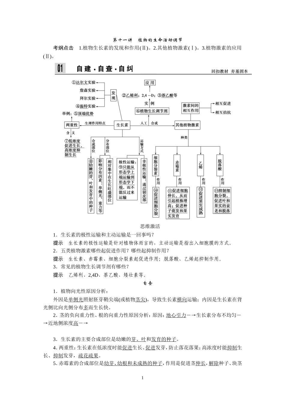 2014届高考生物二轮复习教学案下篇（233页）.doc_第1页